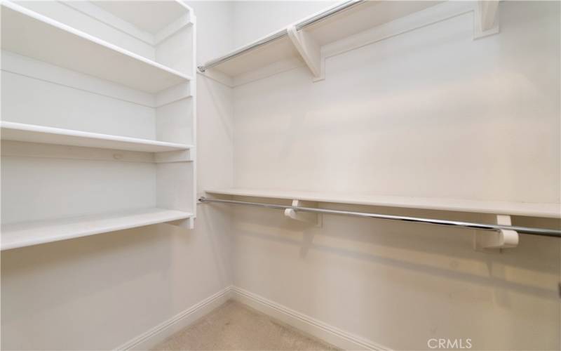 master bedroom closet