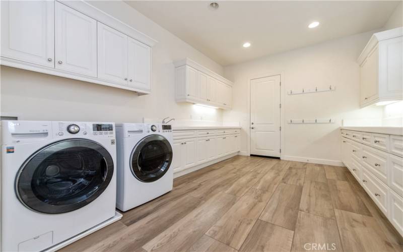 first floor laundry room