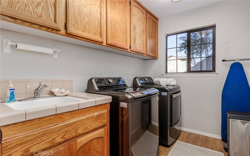 Indoor Laundry Downstairs