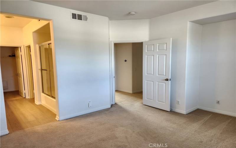 3rd floor primary bedroom #1 with ensuite and walk-in closet