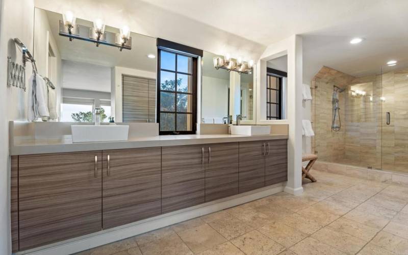 Primary Bathroom w/ Oversized Dual Showers