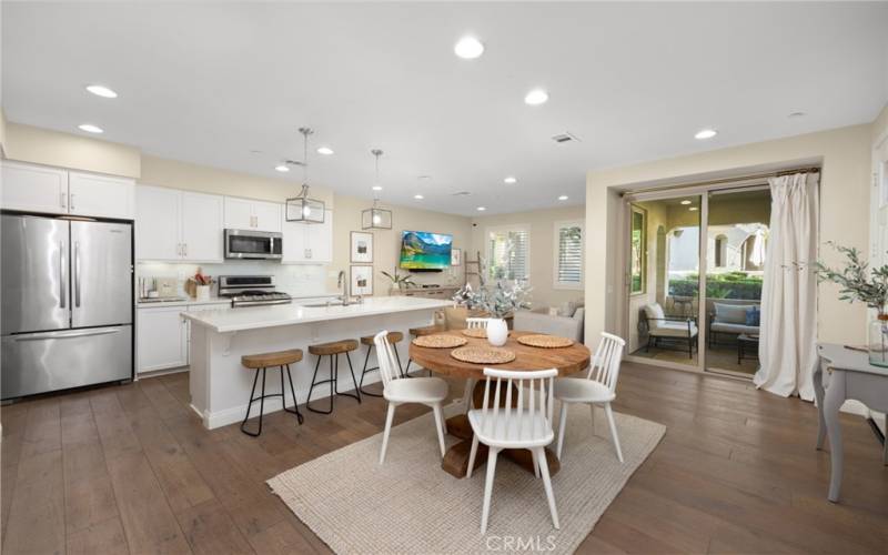 Spacious Main living Area with Wide Plank Flooring