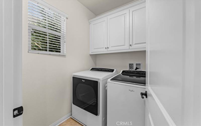 Upstairs Laundry room