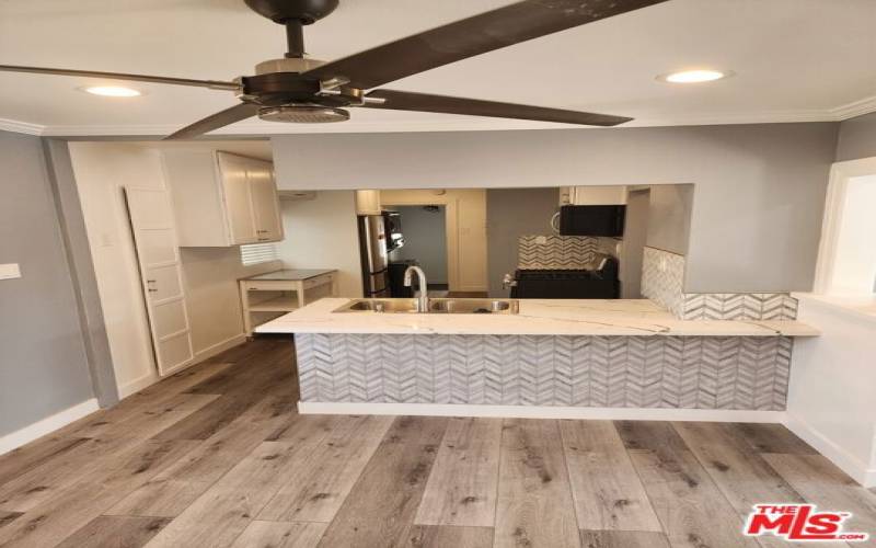 DINING AREA - VIEW OF KITCHEN