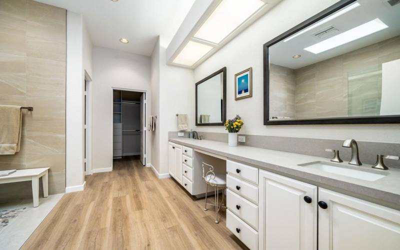 REMODELED MASTER BATHROOOM