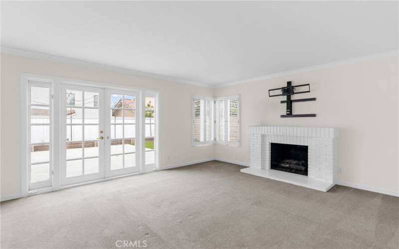 downstairs family room
