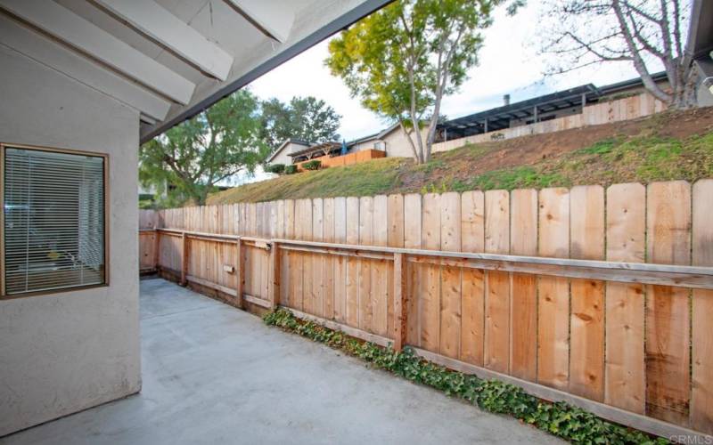 Backyard Patio