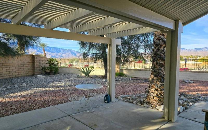 Patio covered