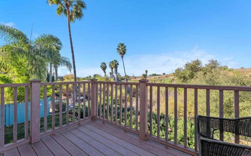 Deck off of the Primary Bedroom- Just look at that view!