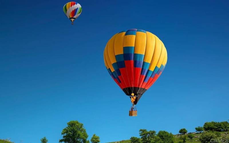 Hot Air Balloon Fields Nearby