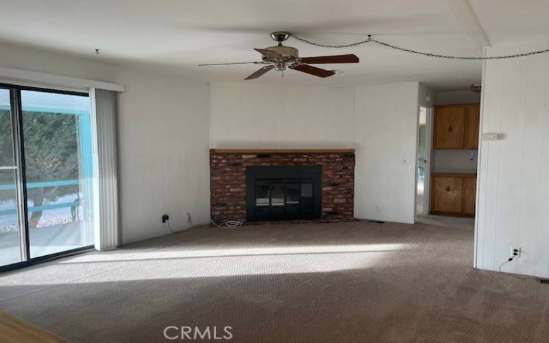 Family Room with Fireplace