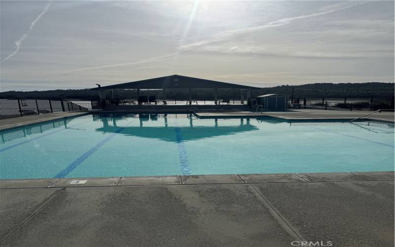 Clubhouse pool on the lakefront. Really beautiful.