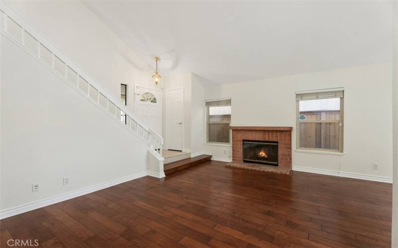 Two story ceiling Living and Dining