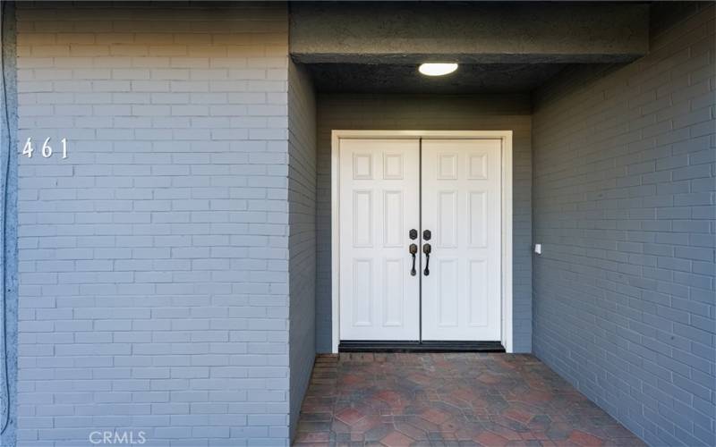 French Door Entrance