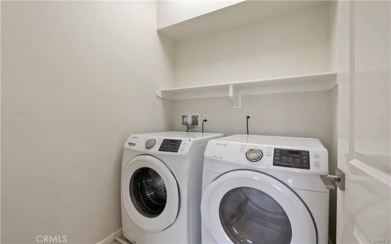 Washer and Dryer are including