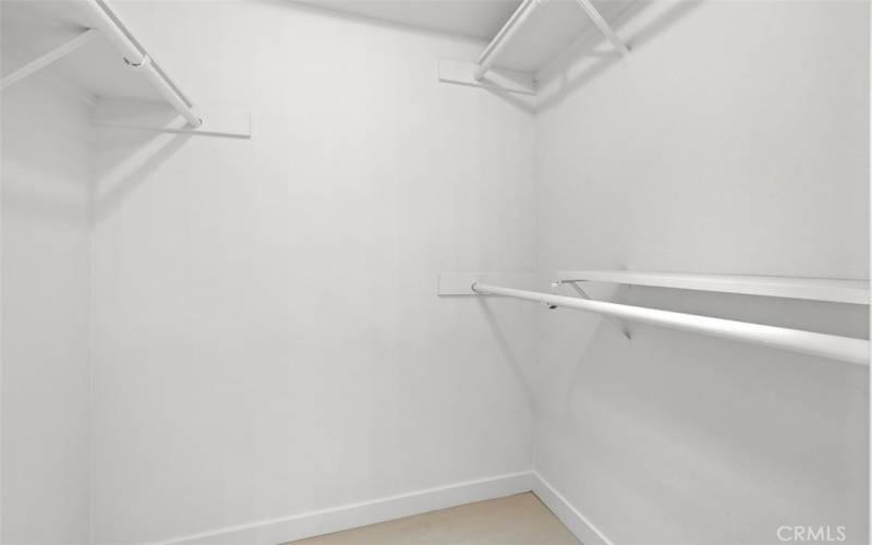 Primary Bedroom Walk-in Closet
