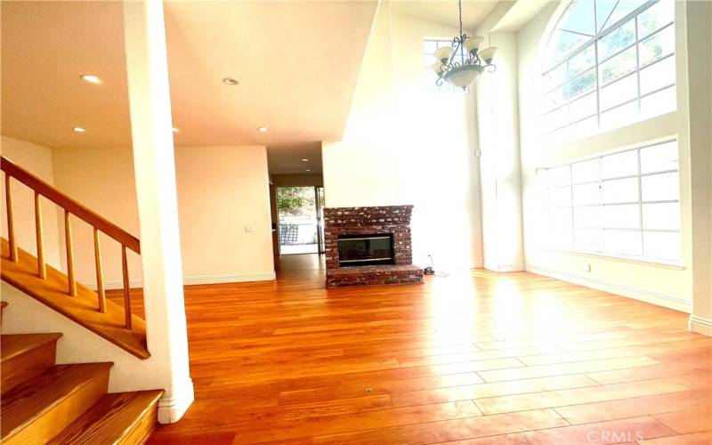 Dining Room with Fireplace