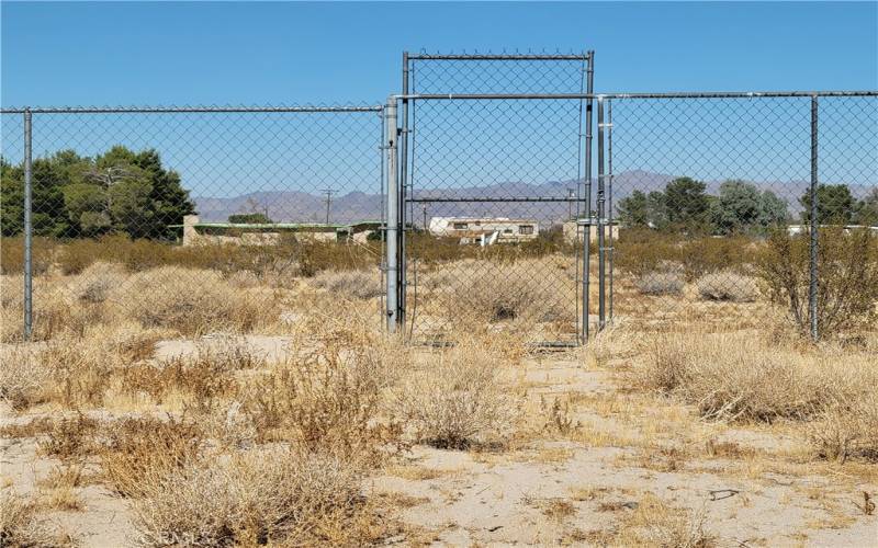 One of the walk-through gates.