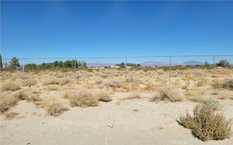 Front view of property from Foothill Rd.