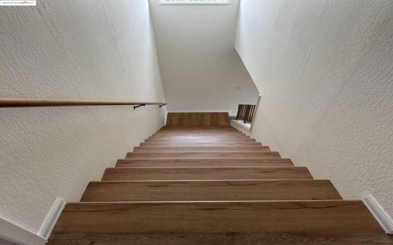 Hardwood Stairway