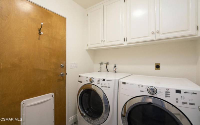 Indoor Laundry Area