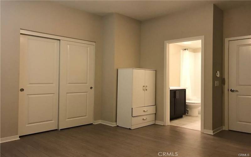 Dual master suites with large walk in closet.