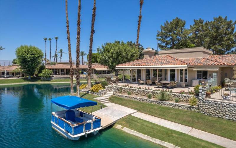 Oversize Patio and Private Dock