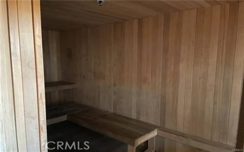 Clubhouse Sauna