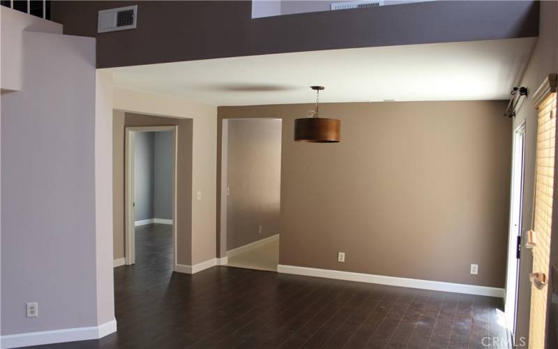 Formal dining area