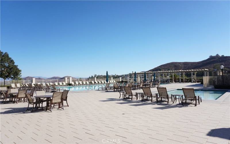 Community Pool Lounge Area