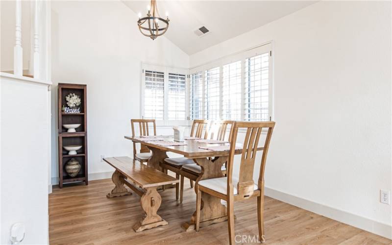 Formal Dining area