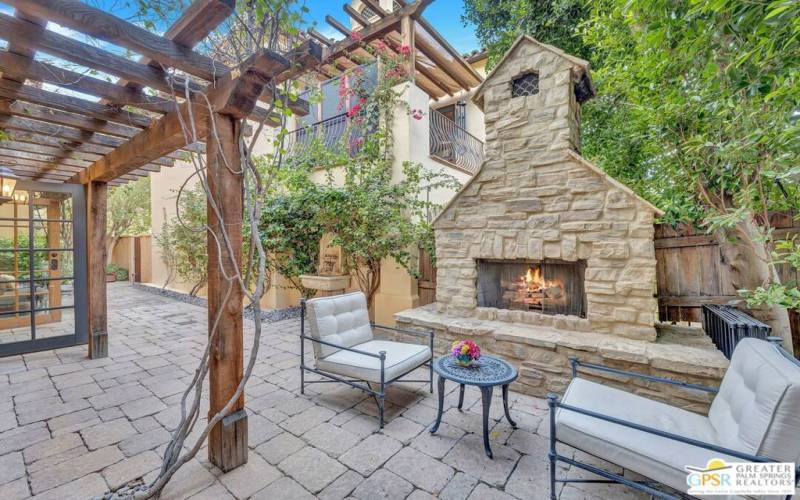 Outdoor Fireplace