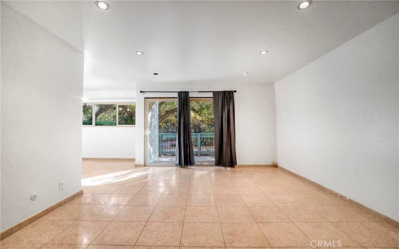 Living Room with Patio