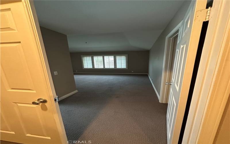 Master bedroom upstairs