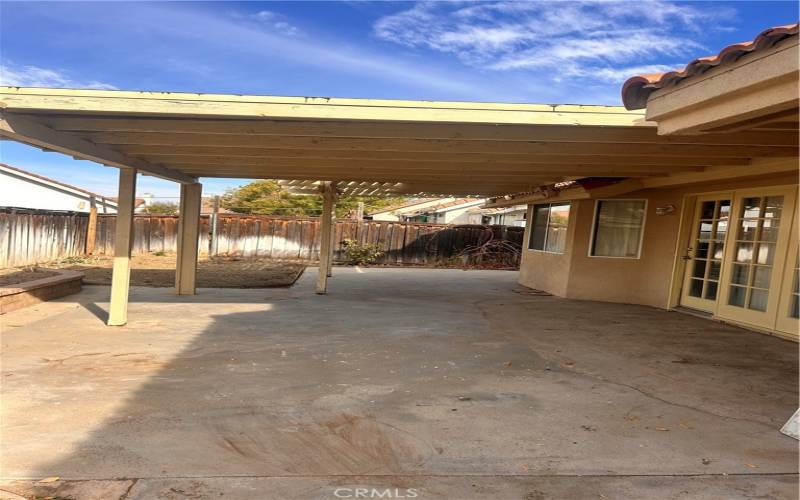 covered patio