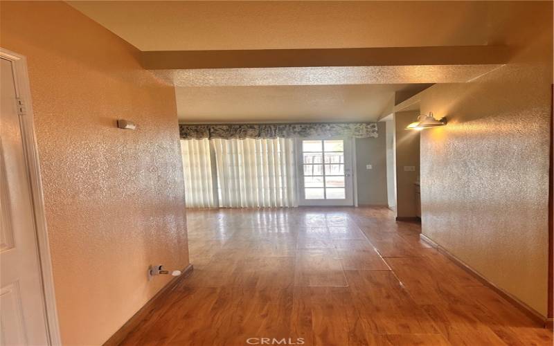 hallway to formal dining