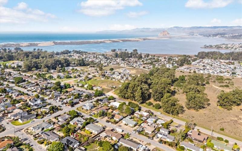 Morro Bay and the Pacific Ocean