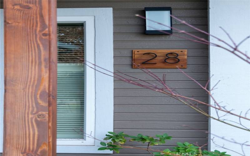 Front door detail