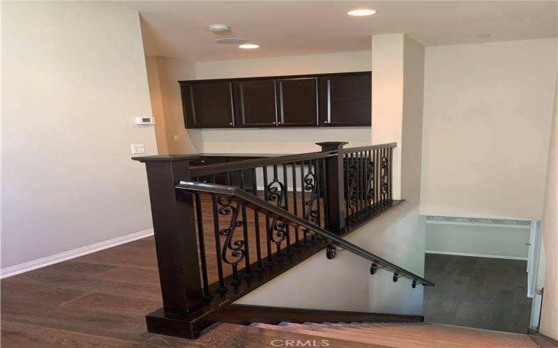 Upstairs hallway to bedrooms