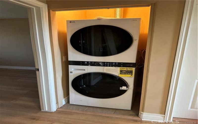 New washer and dryer