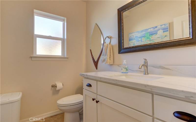 Powder Room Upstairs