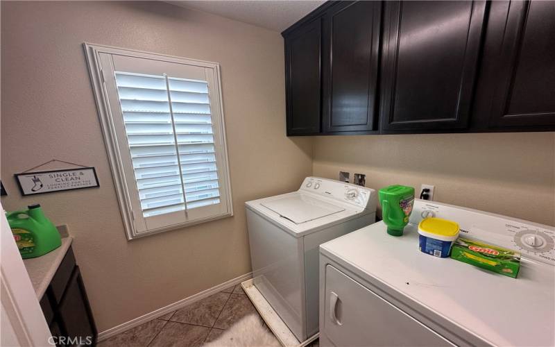 Upstairs Laundry room