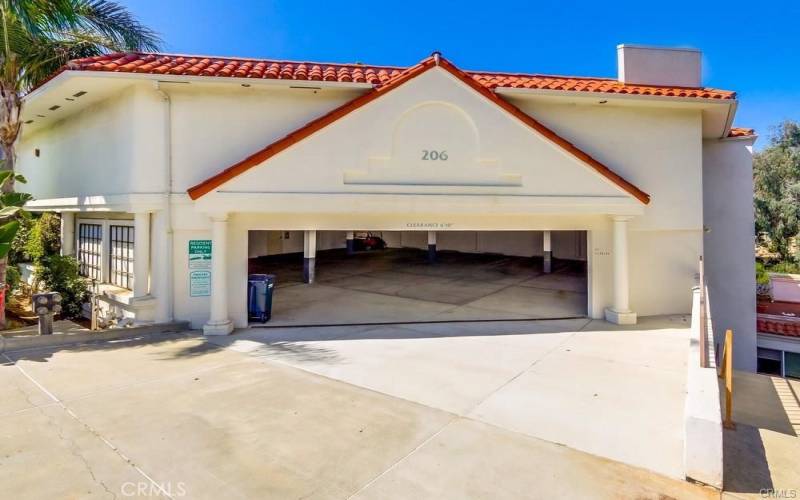 Covered Community Parking Garage