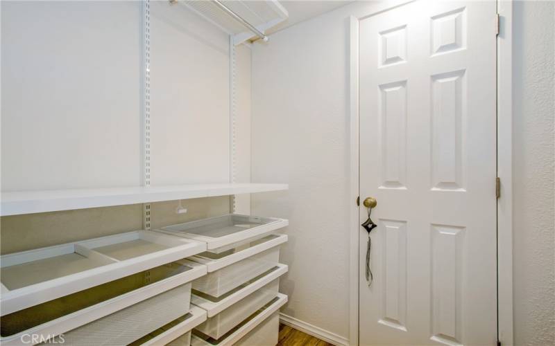 Walk-in closet in Primary Bedroom