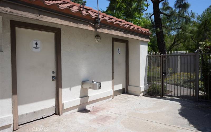 community pool restrooms