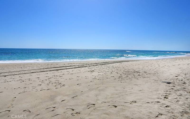 Clean white sandy beaches