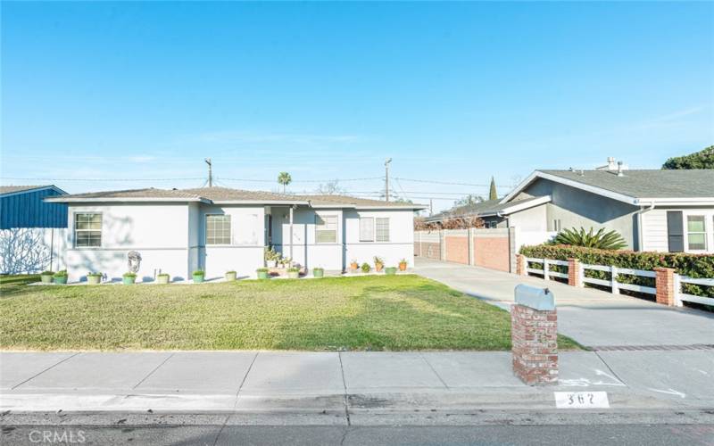 Street View. unit is located on the back of the lot.