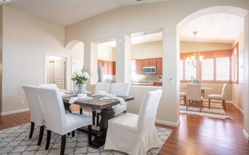 Dining Area and Kitchen