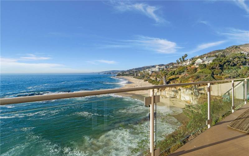 Overlooking West Street Beach.