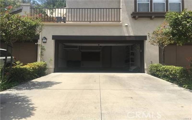 Not many condos have a driveway.  This one does.